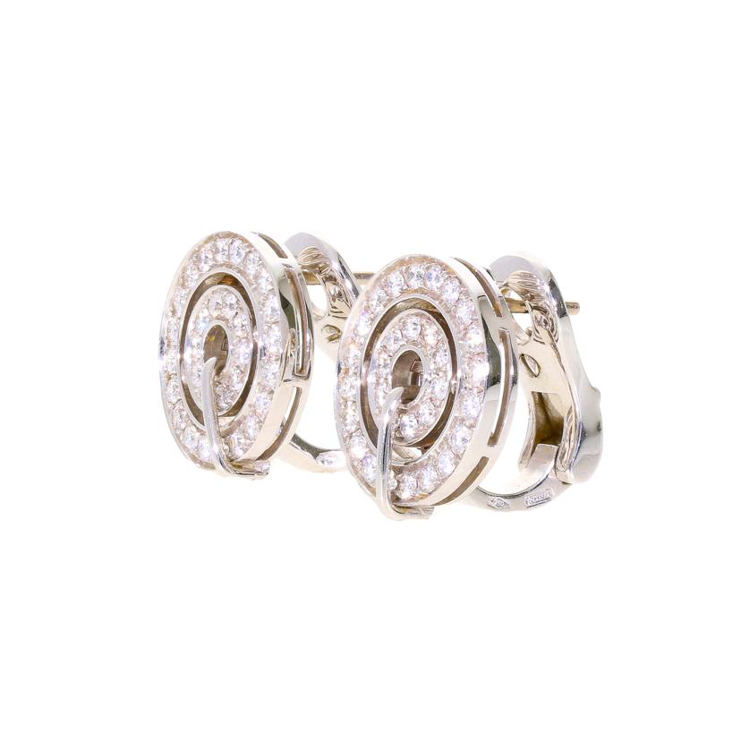 BVLGARI ﾌﾞﾙｶﾞﾘ/◎750アストラーレダイヤピアス//Aランク/59