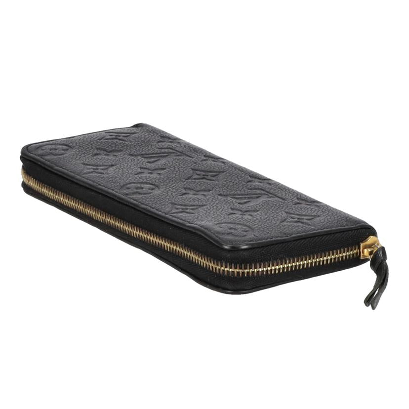 LOUIS　VUITTON ルイ・ヴィトン/ポルトフォイユ・クレマンス／モノグラムアンプラント／ノワール/M60171//SP4***/ABランク/09