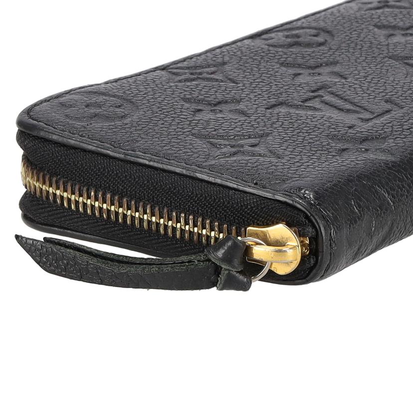 LOUIS　VUITTON ルイ・ヴィトン/ポルトフォイユ・クレマンス／モノグラムアンプラント／ノワール/M60171//SP4***/ABランク/09