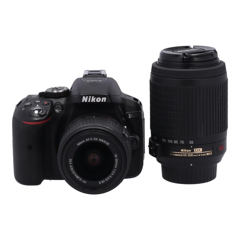 Nikon ニコン　/デジタル一眼　ダブルズームキット/D5300  ﾀﾞﾌﾞﾙｽﾞｰﾑｷｯﾄ2//2078764/Bランク/69