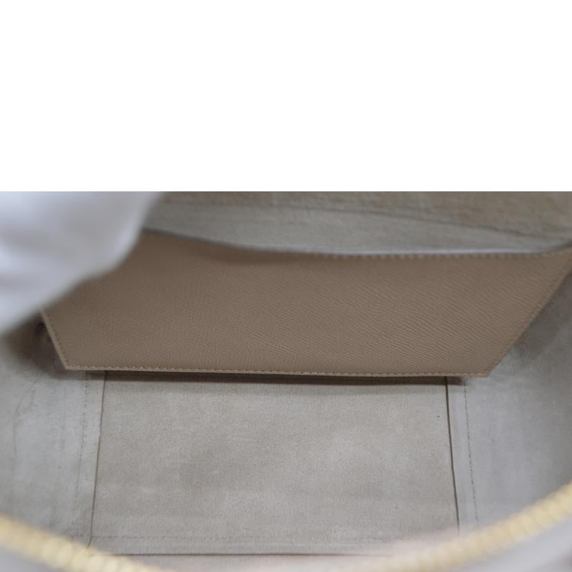 CELINE セリーヌ/ベルトバッグマイクロ／グレインカーフ／ライトトープ/18915 3ZVA 18LT//W-A******/Aランク/89