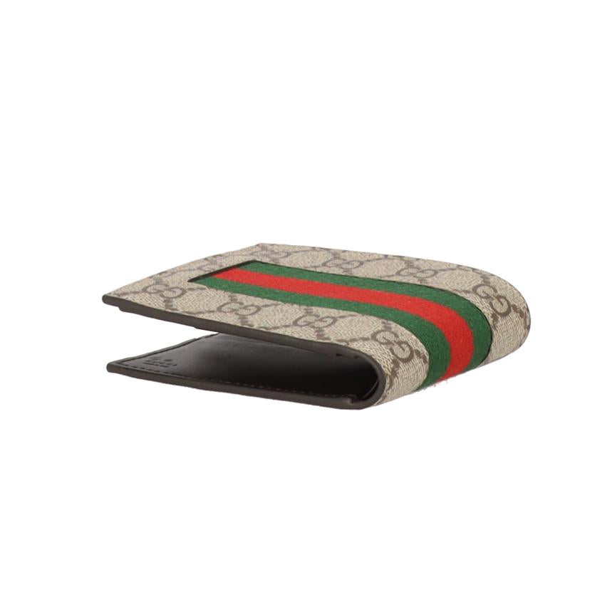 GUCCi ｸﾞｯﾁ/二つ折り財布／GGスプリーム/779854//534***/ABランク/93