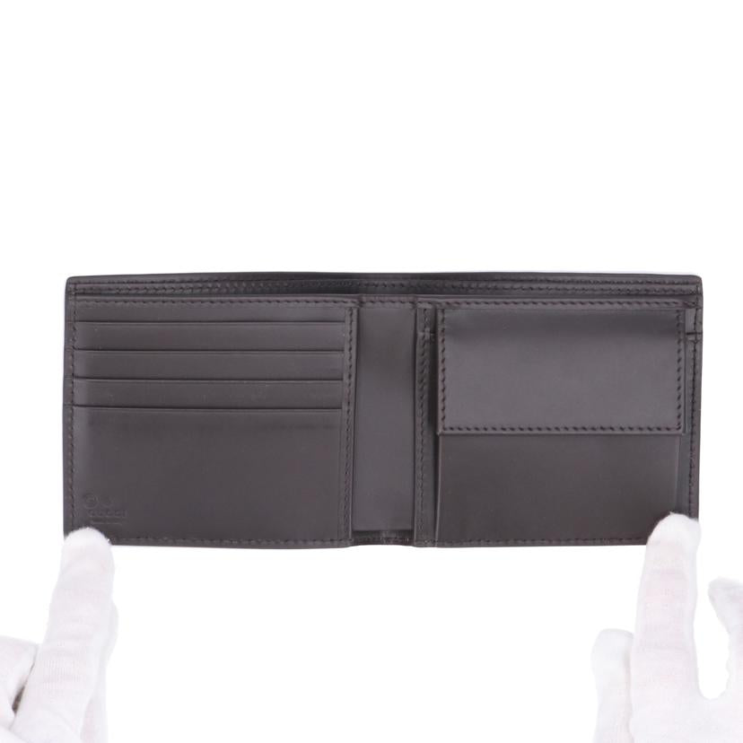 GUCCi ｸﾞｯﾁ/二つ折り財布／GGスプリーム/779854//534***/ABランク/93