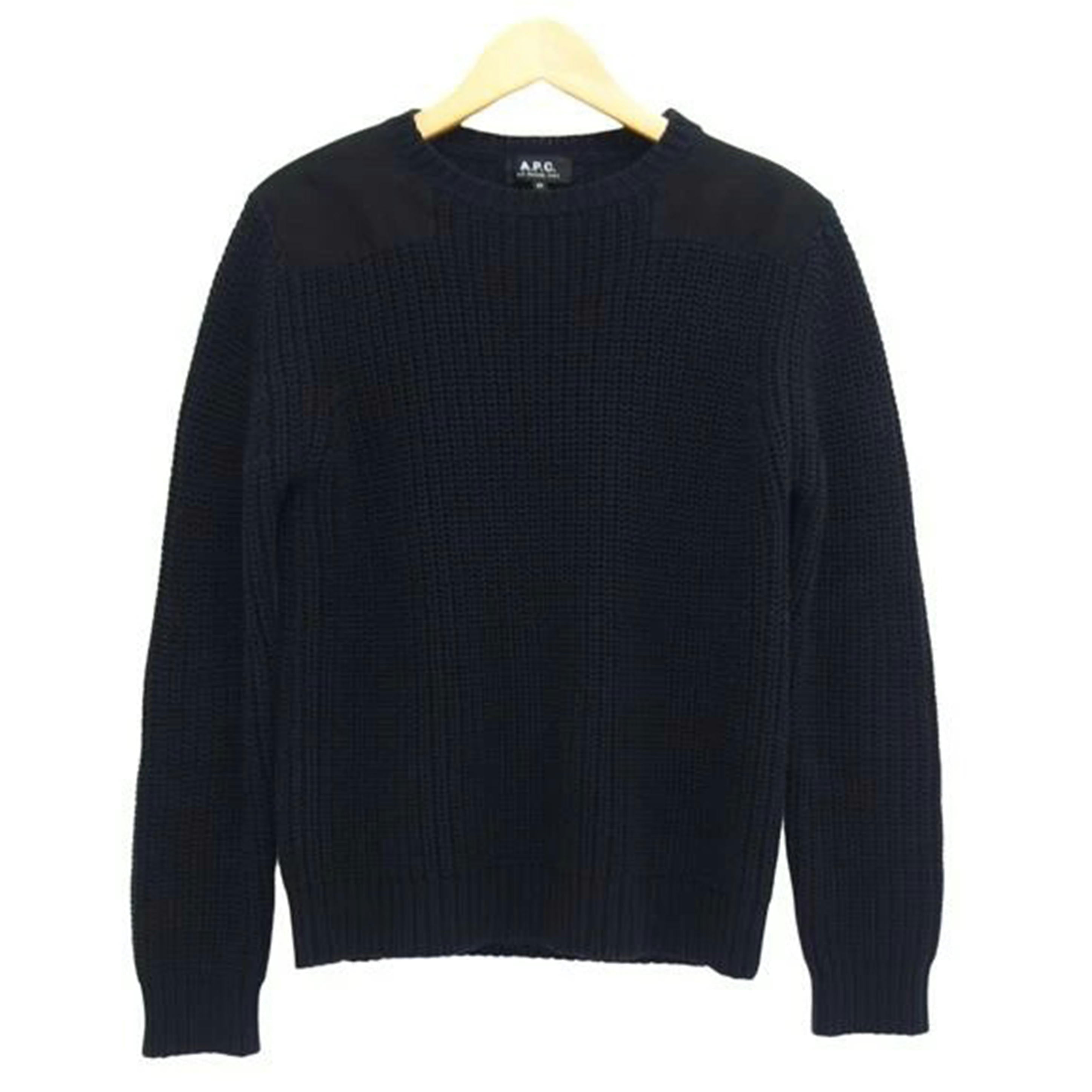 A．P．C． アーペーセー/A．P．C．／コマンドセーター／コットン／ブラック//ABランク/04