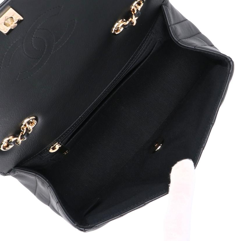 CHANEL シャネル/Vステッチ　チェーンショルダー　ターンロック/A91586//247*****/Aランク/67