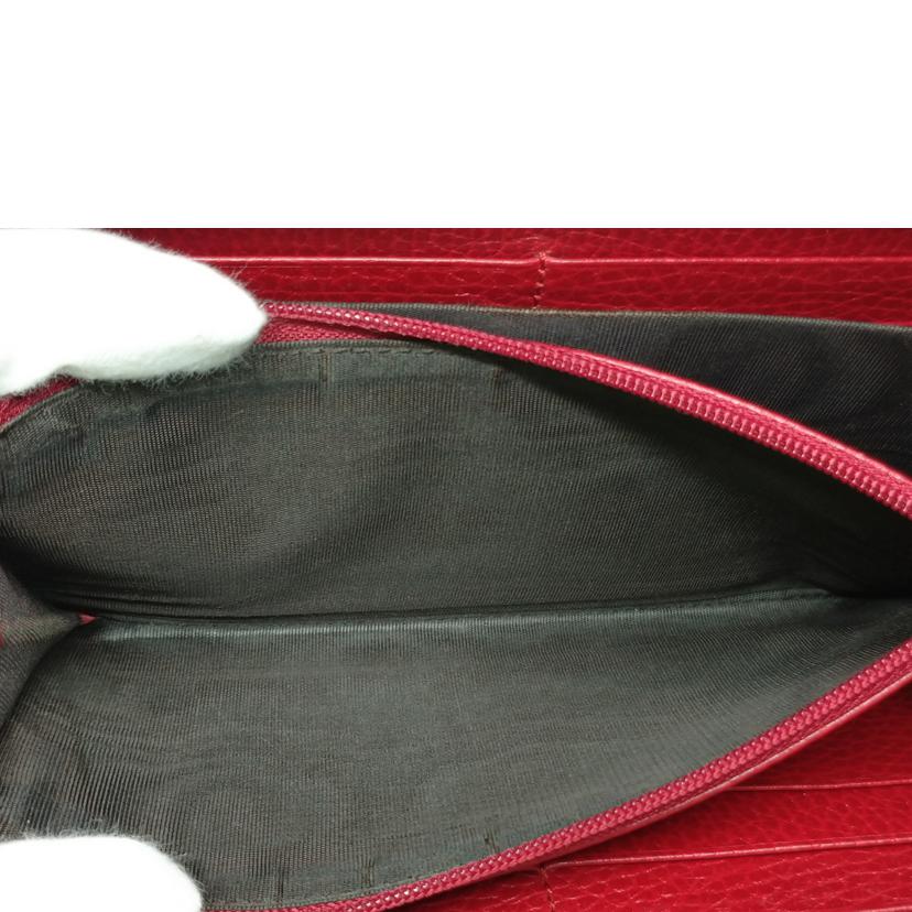 GUCCI グッチ/GGマーモント　ラウンドファスナー長財布/456117//496***/Bランク/52