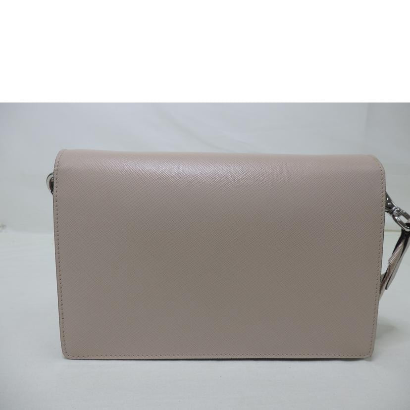 PRADA プラダ/ミニエンベローブ／ショルダーバッグ／サフィアーノ／ピンク/1BP020//Aランク/84