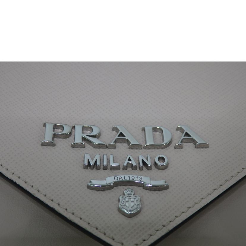PRADA プラダ/ミニエンベローブ／ショルダーバッグ／サフィアーノ／ピンク/1BP020//Aランク/84