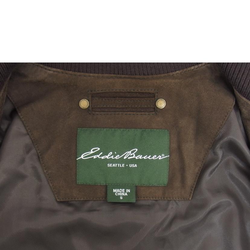 Eddie　Bauer エディー・バウアー/Eddie　Bauer／レザージャケット／山羊革/001-9385//ABランク/04