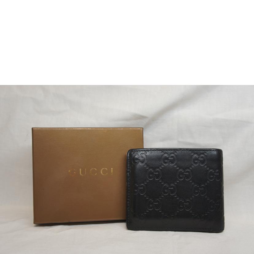 GUCCI グッチ/グッチシマ二つ折り財布/182641//203***/ABランク/92