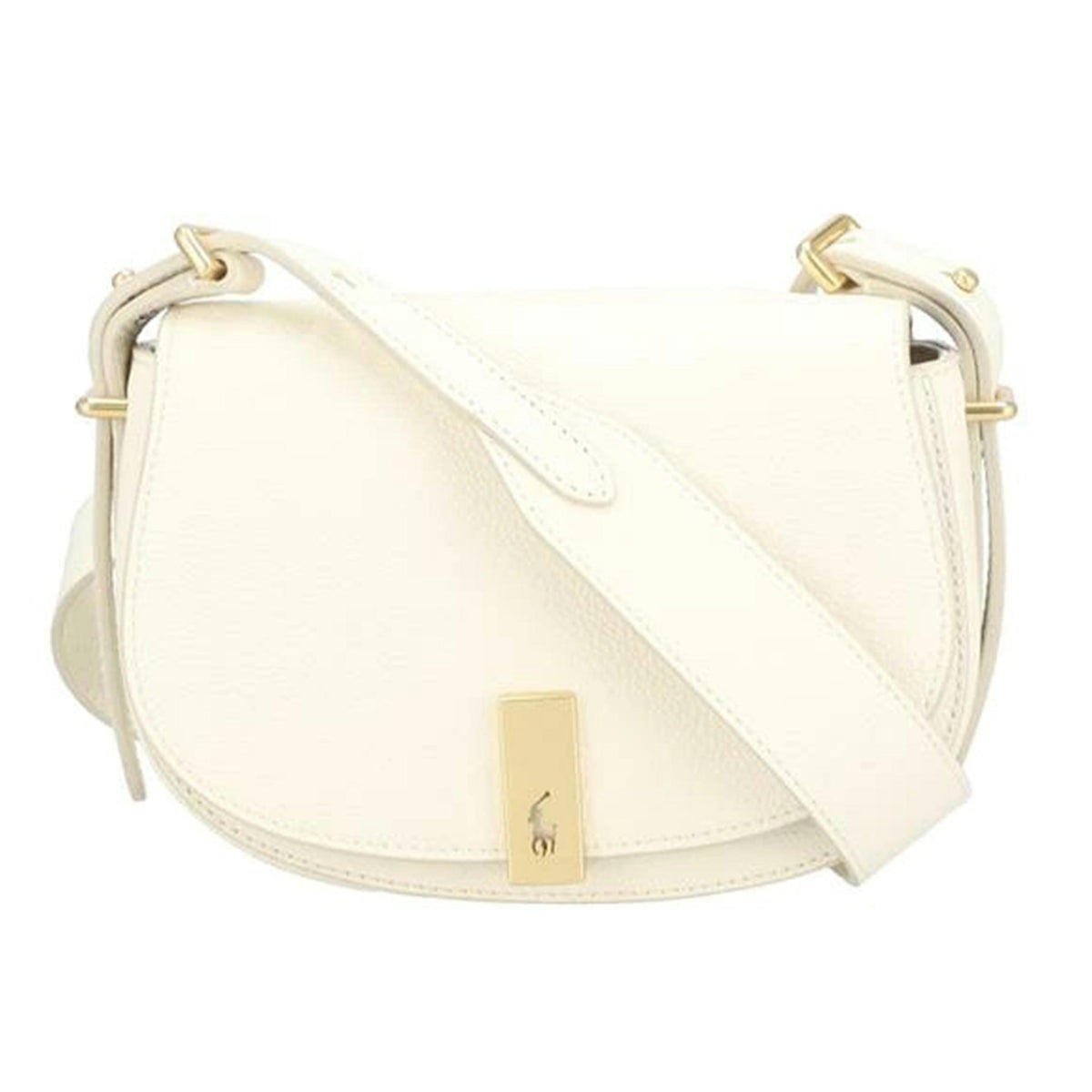 RALPH LAUREN ラルフローレン/ID レザーサドルバッグ/WAPOBAG03520095100//Aランク/91