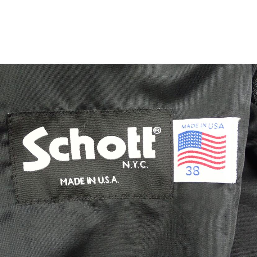 Schott ショット/★Schottラム革トラッカージャケット/223US//ｻｲｽﾞ:38/Bランク/62