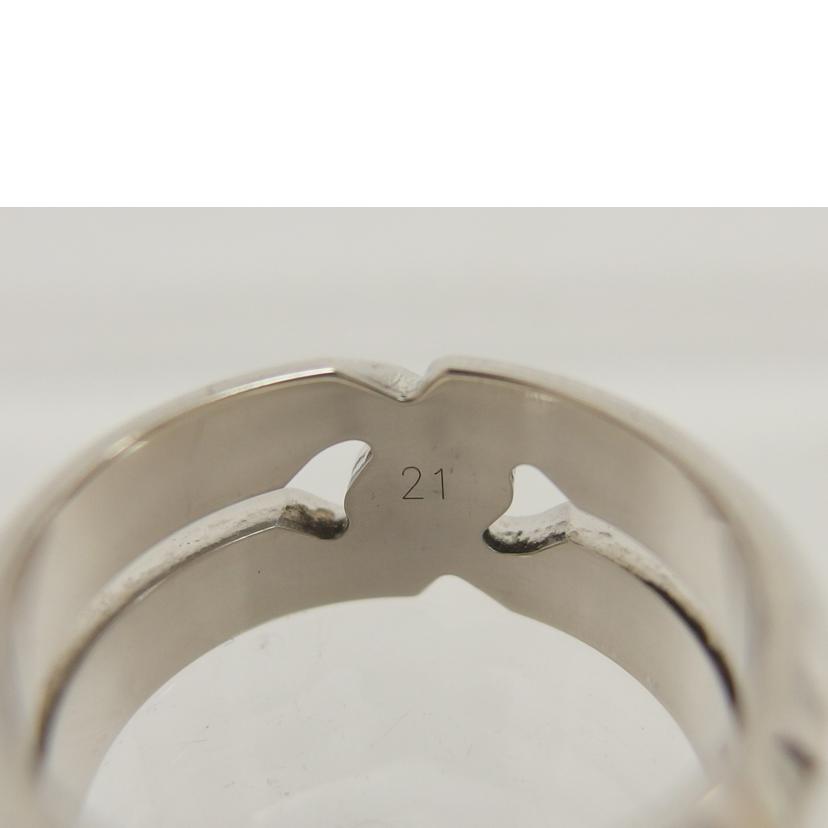 GUCCI グッチ/インフィニティノットリング／Ag925／サイズ21//☆1697AR/Bランク/04