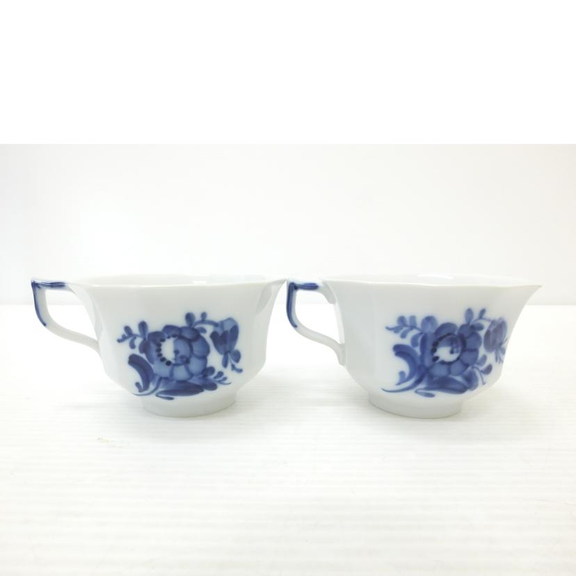 ROYAL　COPENHAGEN ロイヤルコペンハーゲン/ペアカップ＆ソーサー/ﾌﾞﾙｰﾌﾗﾜｰｱﾝｷﾞｭﾗｰ//ABランク/88