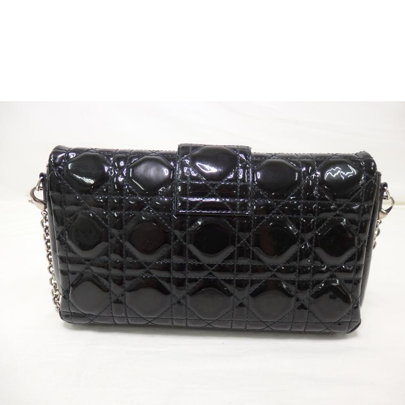 Christian　Dior クリスチャンディオール/カナージュ／ショルダーバッグ／パテントレザー//02-********/Bランク/84