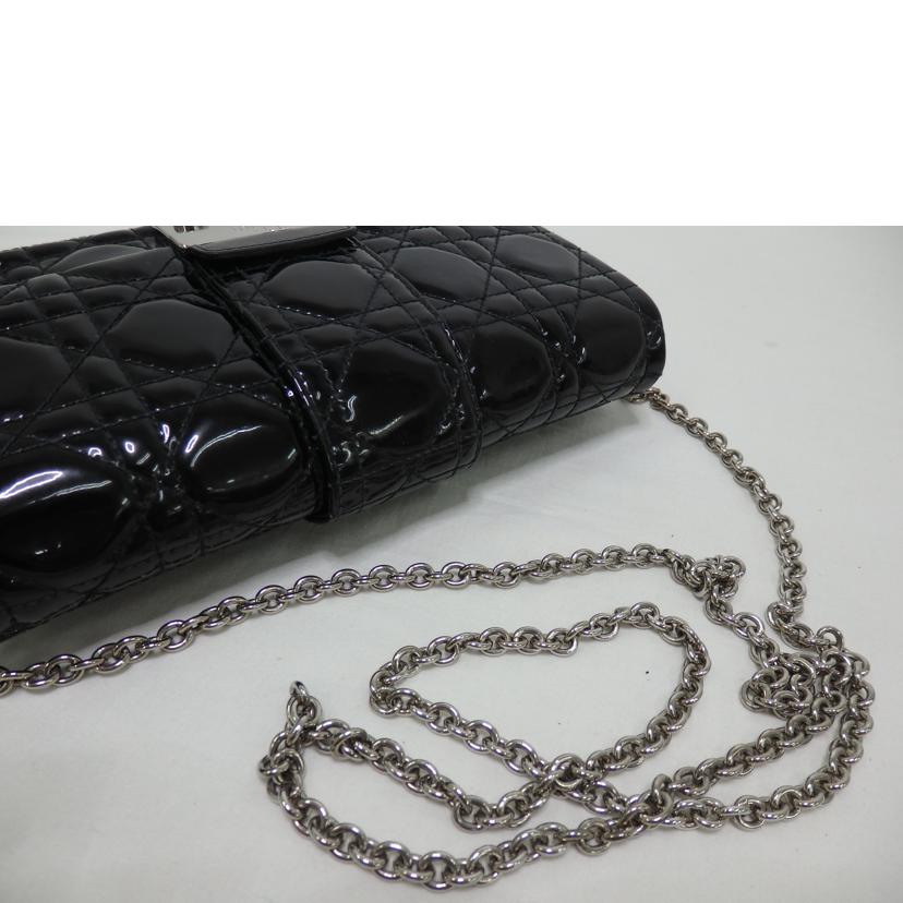 Christian　Dior クリスチャンディオール/カナージュ／ショルダーバッグ／パテントレザー//02-********/Bランク/84