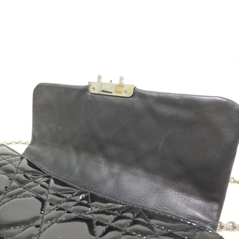 Christian　Dior クリスチャンディオール/カナージュ／ショルダーバッグ／パテントレザー//02-********/Bランク/84
