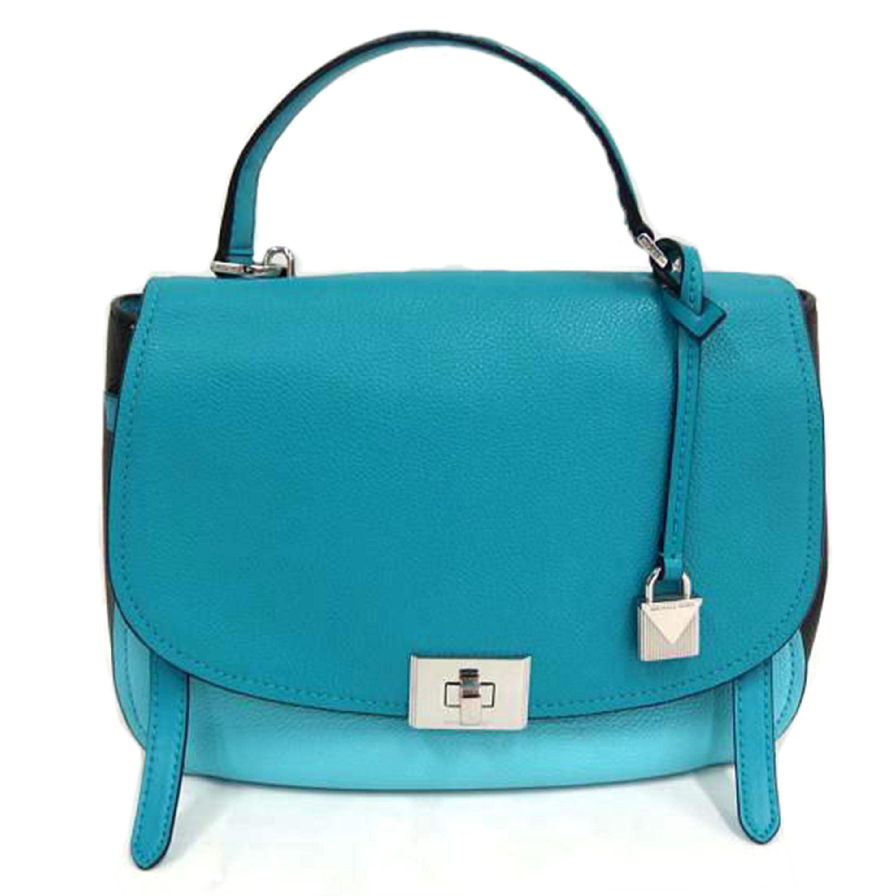 MICHAEL　KORS マイケルコース/グレインレザーショルダーバック／ブルー//ABランク/82