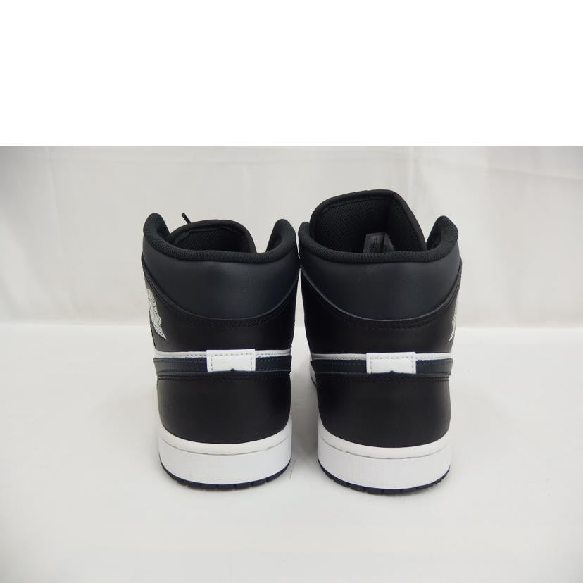 NIKE ナイキ/Air　Jordan　1　Mid　Black／Summit　White／Off　Noir/DQ8426-010//ABランク/82