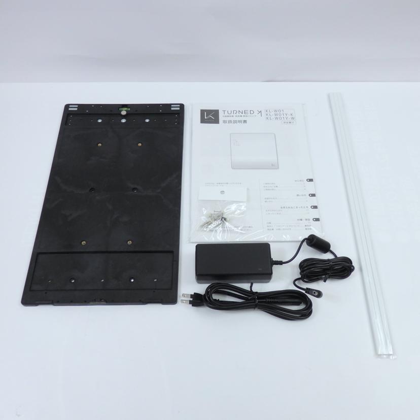 KALTECH カルテック/TURNED 光触媒除菌・脱臭機 壁掛けタイプ/KL-W01//ABランク/25