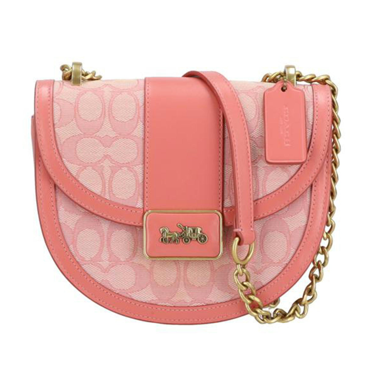 COACH コーチ/アリーサドルバックシグネチャージャガード/C3921//B21**/ABランク/71