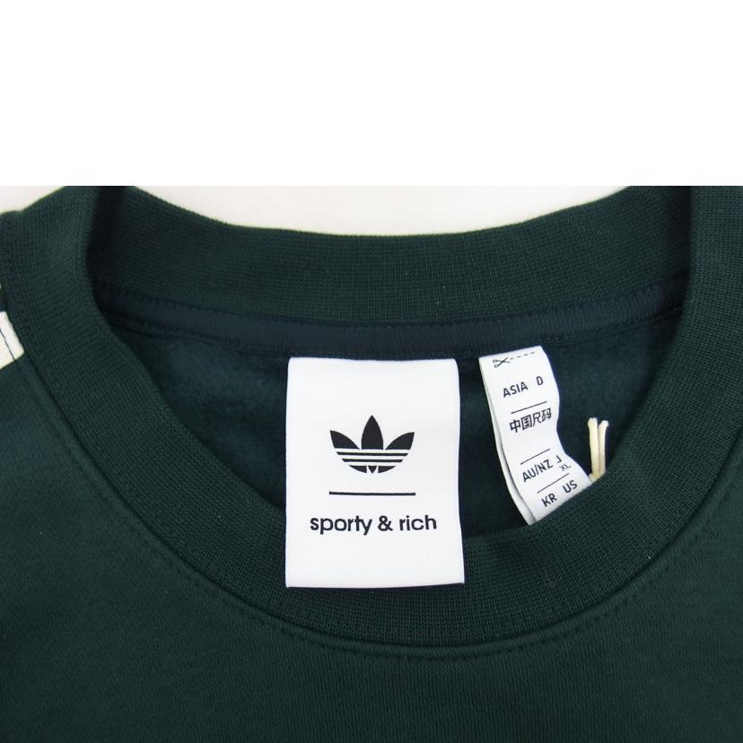 adidas×sporty＆rich アディダス/スポーティアンドリッチ/SWEATSHIRT／スウェットシャツ/55124990666//SAランク/04