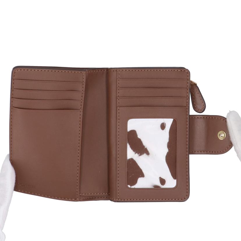 COACH コーチ/シグネチャーミディアムコーナージップウォレット/C0082//K23**/Aランク/25