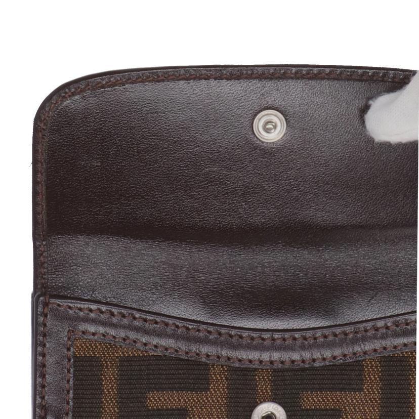 FENDI フェンデイ/二つ折り財布／ズッカ柄/2251-12671-009//Aランク/94
