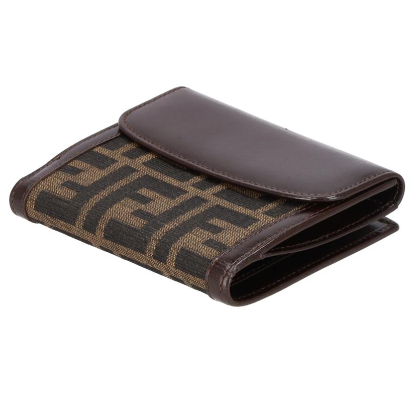 FENDI フェンデイ/二つ折り財布／ズッカ柄/2251-12671-009//Aランク/94