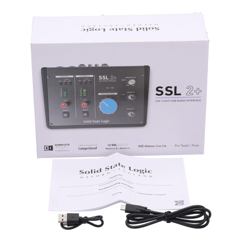 SOLID　STATE　LOGIC ソリッドステートロジック/USBオーディオインターフェース/SSL 2+//729704X1/Aランク/09