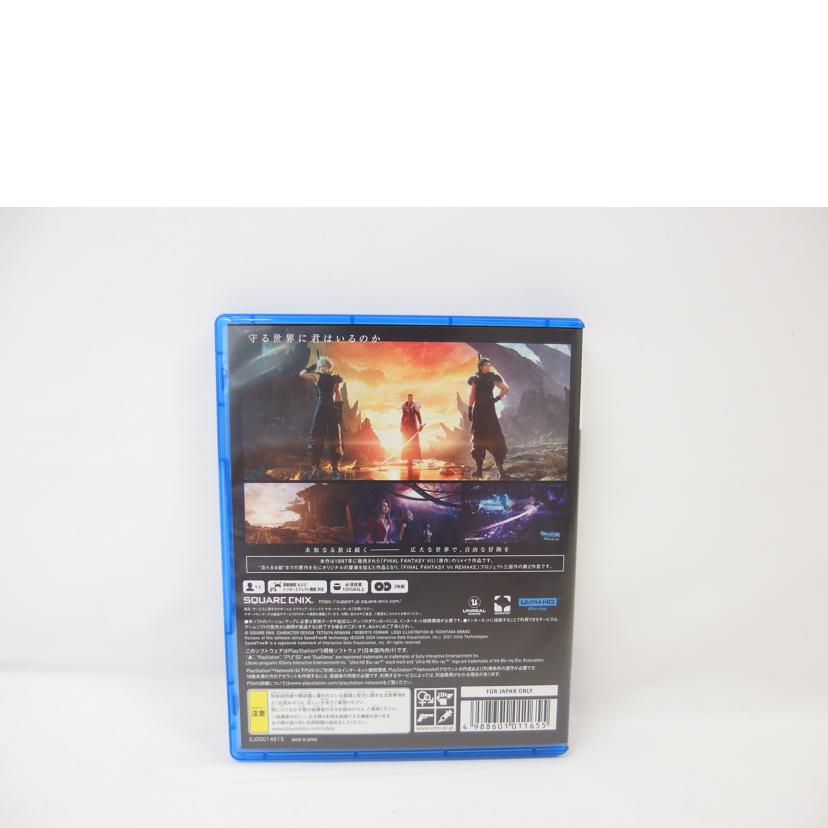 SQUARE　ENIX スクエアエニックス/PS5／FF7リバース/ELJM30394//Aランク/04