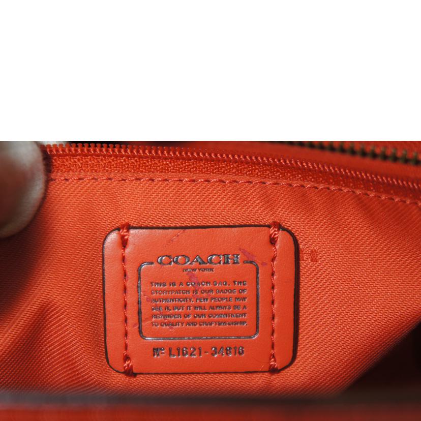 COACH コーチ/スワッガーキャリーオール27ぺプルレザー/34816//L16**/Aランク/94