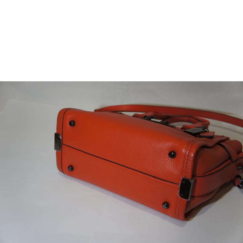 COACH コーチ/スワッガーキャリーオール27ぺプルレザー/34816//L16**/Aランク/94