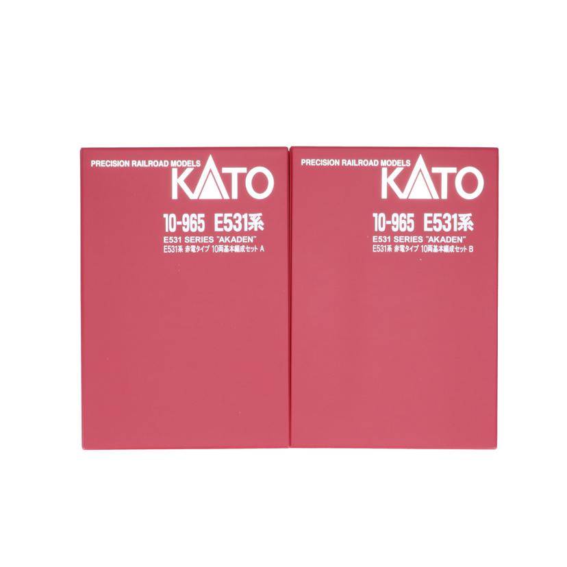 KATO ホビーセンターカトー/E531系　赤電タイプ　10両基本セットA、B/10-965//Aランク/09
