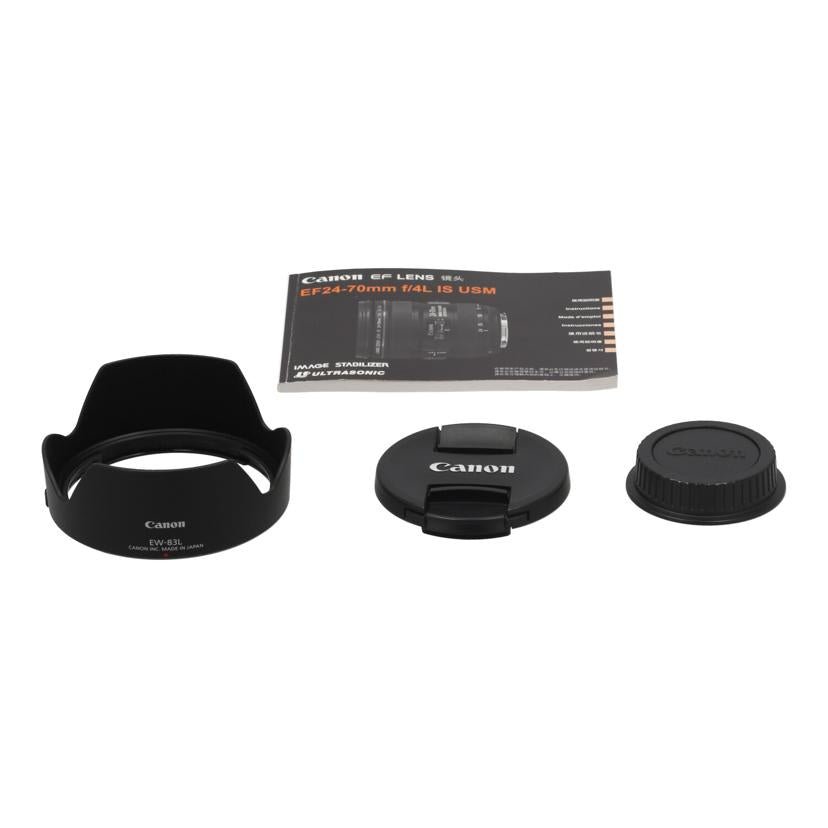 Canon キヤノン　/交換レンズ／24－70mmL/EF24-70mm F4L IS USM//0623007893/ABランク/05