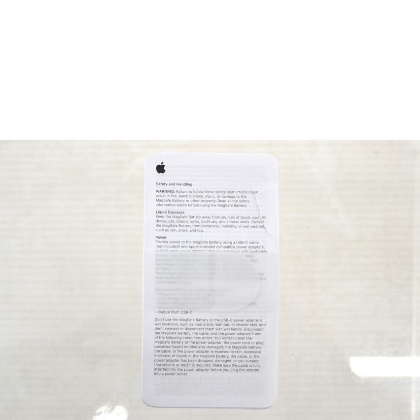 apple アップル/I　Phone　Air　バッテリー/MGPG4ZA/A//SLJFFQL2YHM/Aランク/75