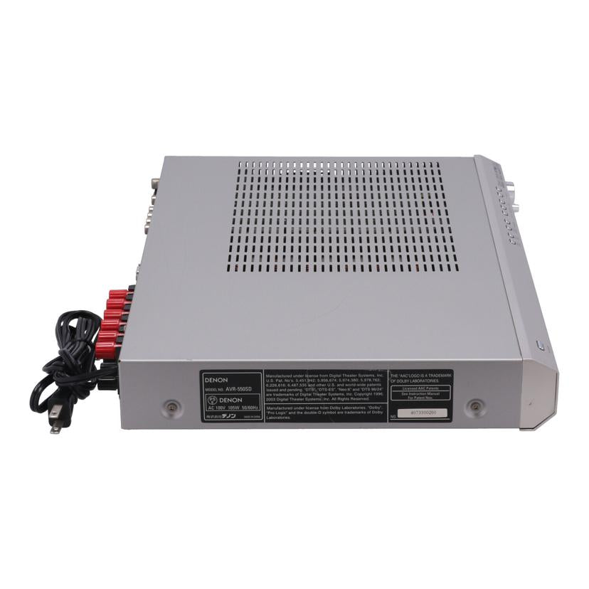 DENON デノン　/AVアンプ/AVR-550SD//4073300260/Bランク/77