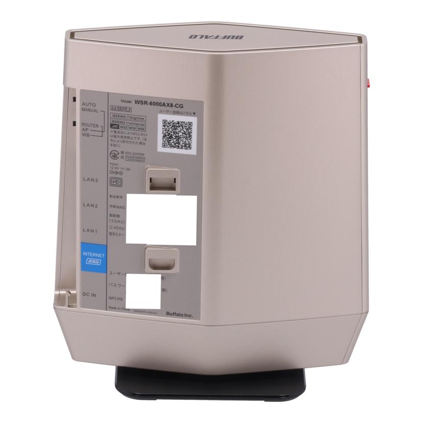 BUFFALO バッファロー　/無線LANルーター/WSR-6000AX8-CG//20644821223862/Bランク/67