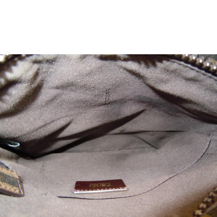 FENDI/PVCズッカ柄ショルダーバッグ/7VA214/UZD 109/2305//CA1******/Aランク/92