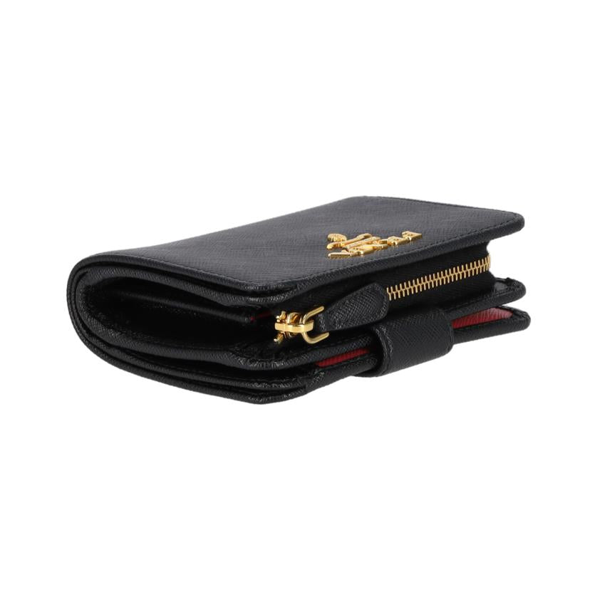 PRADA プラダ/L字ファスナー2つ折り財布/1MK018//524**/Aランク/05