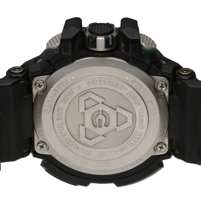 casio カシオ/G－SHOCK／グラビティマスター／ソーラー電波/GW-A1100-1a3jf//001*****/Aランク/70