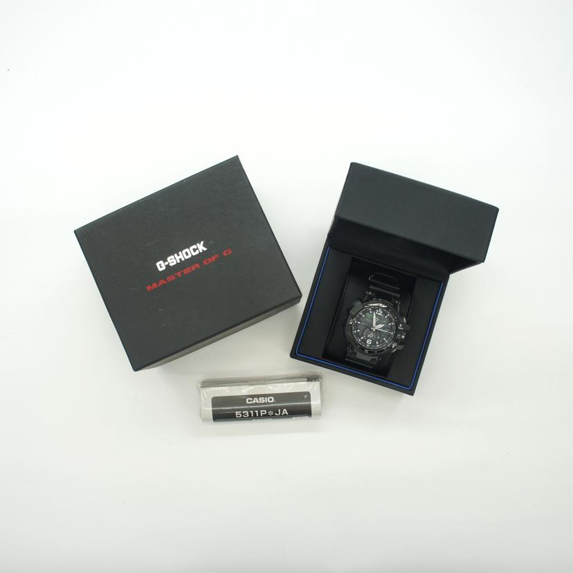 casio カシオ/G－SHOCK／グラビティマスター／ソーラー電波/GW-A1100-1a3jf//001*****/Aランク/70