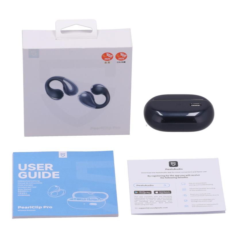 SOUNDPEATS サウンドピーツ　/ワイヤレスイヤホン/PearlClip Pro//JAN4582660313417/Bランク/09