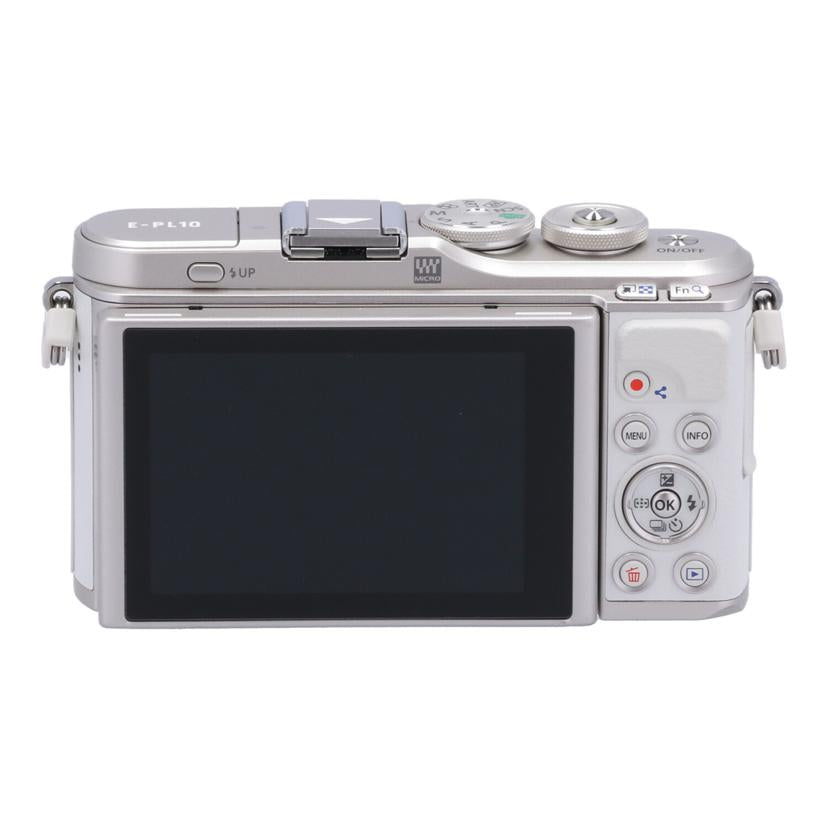 OLYMPUS オリンパス　/ミラーレス一眼　ダブルズームキット/E-PL10 EZ ﾀﾞﾌﾞﾙｽﾞｰﾑｷｯﾄ//BJAA25375/ABランク/05