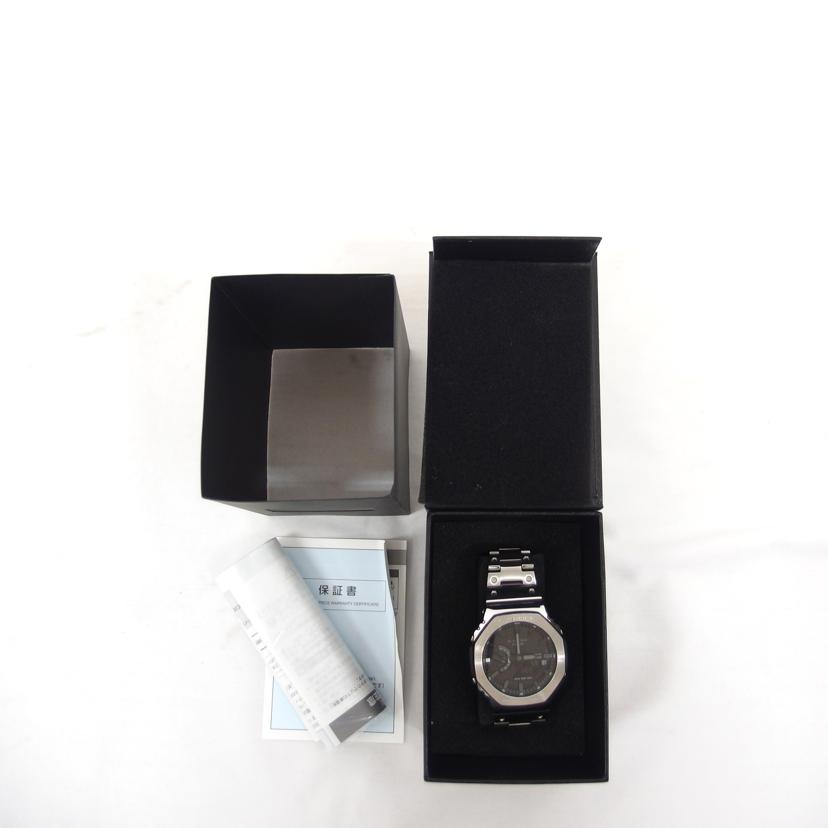 CASIO カシオ/G－SHOCK／フルメタル2100シリーズ／デジアナ/GM-B2100D-1AJF//221********/ABランク/04