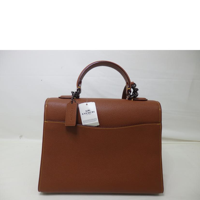 COACH/タビートップハンドル／2wayハンドバッグ／茶/79354//H19**/SAランク/84
