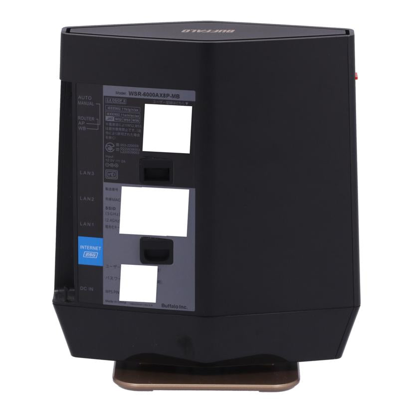 BUFFALO バッファロー　/無線LANルーター/WSR-6000AX8P-MB//20683930819672/Bランク/05