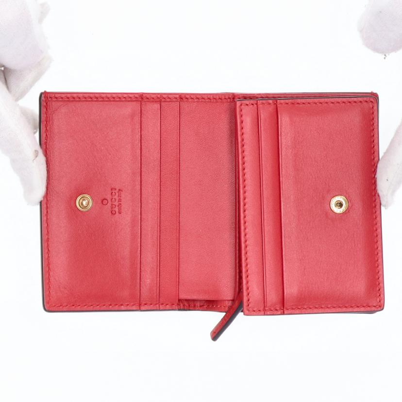 GUCCI グッチ/GGスプリーム／チェリーウォレット/476050//209*/Aランク/91