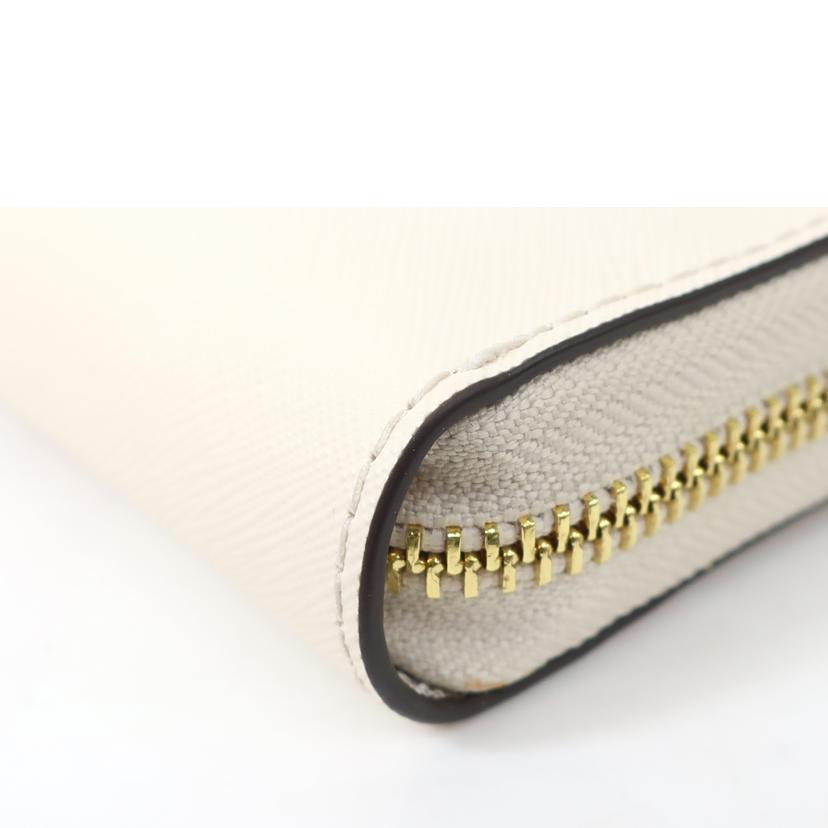 MICHAEL　KORS マイケルコース/ロングウォレット　ラウンドファスナー長財布　ホワイト系/35R3GTVE7B//Aランク/65