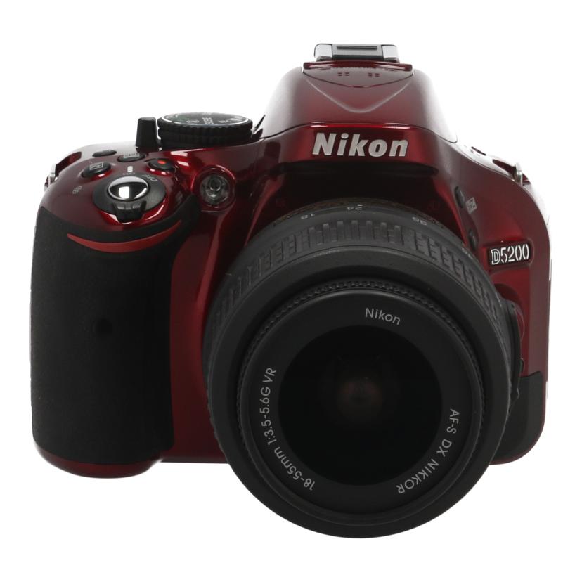 Nikon ニコン　/デジタル一眼　ダブルズームキット/D5200  ﾀﾞﾌﾞﾙｽﾞｰﾑｷｯﾄ//2005206/Bランク/69